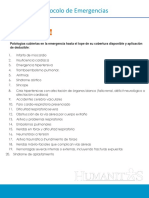 Patologias Por Emergencia Adultos y Pediátricas