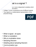 What Is A Signal ?