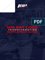 Men Fat Loss Supplements Guide