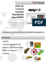 Introducing Helyx-Os, An Open-Source Graphical User Interface For Openfoam®