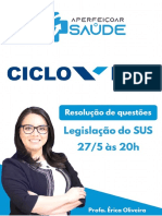 Legislação Do Sus FGV - Funsaude