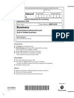 Business: Pearson Edexcel