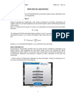 Fisica II - Practica Nro. 1 - Principio de Arquimedes