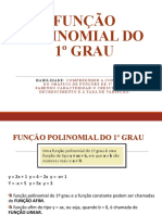 Função Do 1º Grau