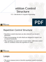 04 - Python - Repetition Control Structure