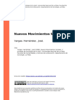 Vargas - HernÃ¡ndez, JosÃ© (2008) - Nuevos Movimientos Sociales