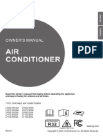 AIR Conditioner: Owner'S Manual