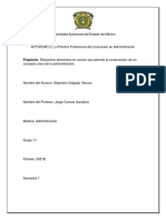 Propósito. Relacionar Elementos en Común Que Permita La Construcción de Un