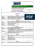 Environmental Law Q-Papers