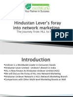 Hindustan Lever's Foray Into Network Marketing