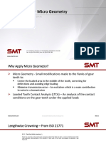 Cylindrical Gear Micro Geometry: and Loaded Tooth Contact Analysis (LTCA)