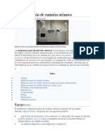 Espectroscopía de Emisión Atómica Informac