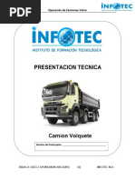 Presentacion Tecnica Camion Volquete