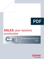 Sales: Your Business Accelerator: The Performance Manager Series