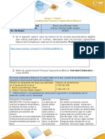 Anexo 1 - Tarea 2 - Matriz Procesos Cognoscitivos Básicos - para Diligenciar