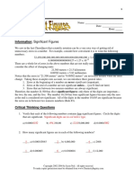 ChemQuest 2 Significant Figures Answers