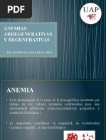 Anemias Arregenerativas y Regenerativas