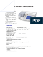 NB-201C Semi-Auto Chemistry Analyzer