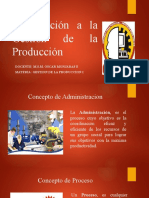 UNIDAD I Introducción A La Gestión de La Produccion