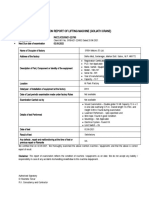 Examination Report of Lifting Machine (Goliath Crane)