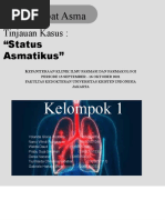 Farmakologi - Obat Asma Dan Tinjauan Kasus Status Asmatikus Kelompok 1 16 Oktober 2021