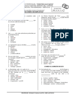 Ficha 05 Oraciones Inscompletas 5to