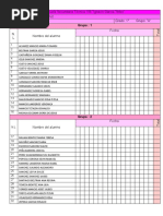 Escuela Secundaria Técnica 156 Listas de Asistencia