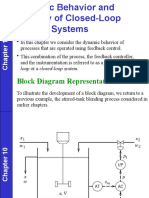 Block Diagram Representation: Loop or A Closed-Loop System