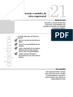 Aula 21 - As Teorias e Modelos de Ética Empresarial