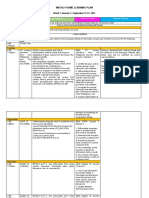 Weekly Home Learning Plan: Week 1, Quarter 1, September 13-17, 2021