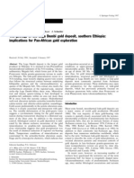 The Geology of The Lega Dembi Gold Deposit, Southern Ethiopia