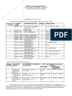 Class Schedule - Courses - Cosico, R.