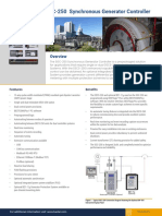 SGC-250 Synchronous Generator Controller: Features Benefits