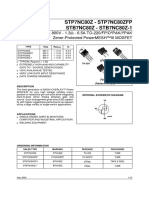 Stp7Nc80Z - Stp7Nc80Zfp STB7NC80Z - STB7NC80Z-1