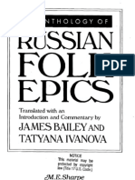 Anthology of Russian Folk Epics