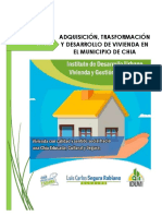 Adquisicion Trasformacion Desarrollo de Vivienda en El Municipio de Chia