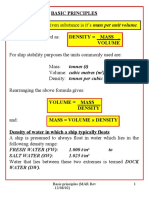 Basic Principles: Tonnes (T) ) )