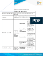 Modelo para La Ficha de Indicadores - Anexo 3 - Tarea 5