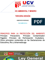 Derecho Ambiental Y Minero Tercera Sesión: Heber Moya Rodriguez