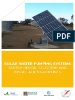 Solar Water Pumping Guidelines V1