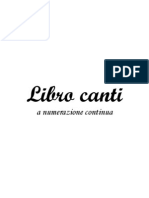 Libro Canti Numerato San Lazzaro