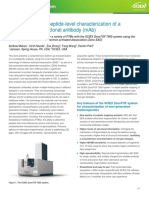 A Comprehensive Peptide-Level Characterization of A Multispecific Monoclonal Antibody (Mab)