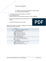 E2E Monitoring Diagnostics Setup - BI Preparations