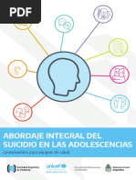 Abordaje Integral Del Suicidio en La Adolescencia