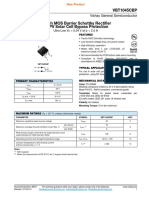 VBT1045CBP: Ultra Low V 0.34 V at I 2.5 A