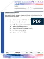 Activity 1: Recording Transactions in The Journal