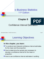 Basic Business Statistics: 11 Edition