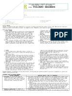 DRRR Handout GEOHAZARDS Volcano