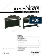 Service Manual: CLP-930 CLP-920