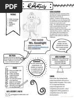 Robotics Syllabus